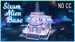 Sims 4 Speed Build - Sixam Alien Base | Kate Emerald