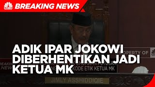 Anwar Usman Dicopot Dari Jabatan Ketua MK