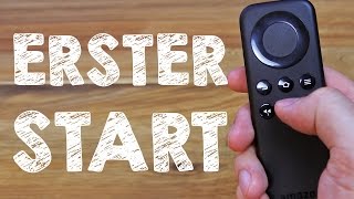 Amazon FireTV Stick Setup - Anschluss, erste Einrichtung und Abschalten, auf Deutsch