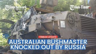 Australian-made Bushmaster MRAP knocked out by Russia in front line