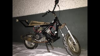 Мини скутер на базе 139qmb