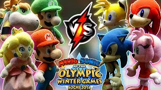 ABM: Mario Vs Sonic !! Olympic Games Hockey Match!! HD