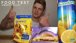 Milka choko & keks vs Печенье Leibniz + Sandora lemon/Sweet обзор