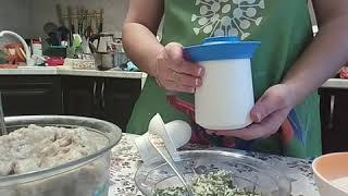 Зразница tupperware.  Зразы мясные.