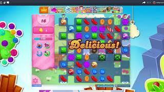 Candy Crush Saga Level 2825 - No boosters