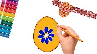 Писанки-малюємо з дітьми-Easter egg