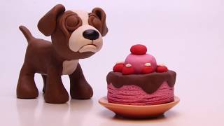 UN PERRITO PLAY DOH  Dibujos Animados para niños y bebés!!! ? dibusYmas