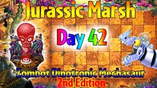 Plants vs. Zombies 2 - Jurassic Marsh: Day 42 Walkthrough