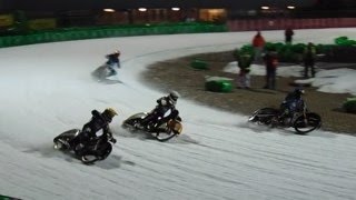 Jimmy Olsen vs 66-letni Per-Olof Serenius (Ice Speedway, Berlin 2015)