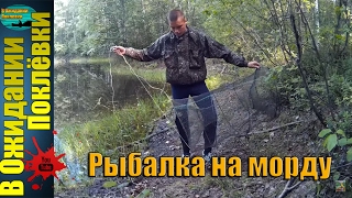 Рыбалка на морду.Ловим карасей.Спасаем пруд.