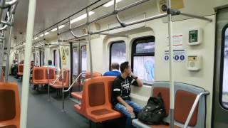 CPTM - Siemens Série 3000 - Visão Do Salão e Som De Tração - Trecho Entre Barra Funda e Luz