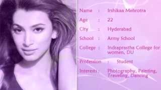 Irshikaa Mehrotra: Top 10 Favourites for Miss India 2014 - Angelopedia