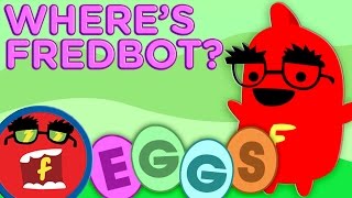 Where's Fredbot? | Kinder Surprise Eggs!