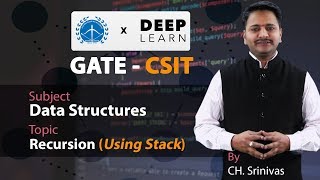 CH. Srinivas Sir : Data Structures: Recursion (Using Stack)