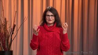 Susie Wyshak, Toastmaster Time, Jan 14, 2020