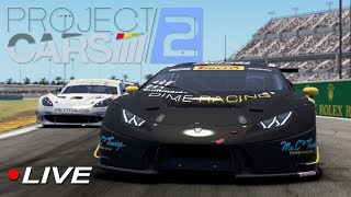 Project Cars 2 AOR GT3 Elite League Season 12 Round 8 - Daytona | LIVE