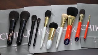 Janpan online shopping haul(chikuhodo,hakuhodo,suqqu,skii,cpb) 日本网购分享(竹宝堂、白凤堂）