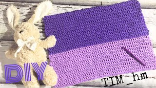 Как связать коврик из трикотажной пряжи. Вяжем крючком |TIM_hm|