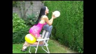 Balloon fetish looner solitaire white btp