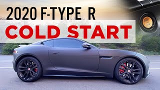 2020 Jaguar F-Type R Startup | US version