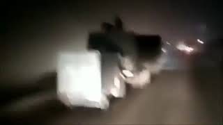 Кража груза с грузового автомобиля на ходу