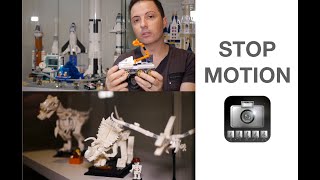 Create STOP MOTION VIDEOS (LEGO Rover 60225 & Dinosaur Fossil 21320)