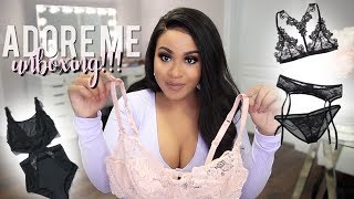 Adore Me Unboxing!! Lingerie + Sleepwear | Valentine's Day 2018