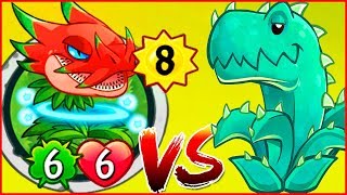 ЭПИЧЕСКОЕ ПРЕВРАЩЕНИЕ в Зомби против Растений Герои от Фаника Plants vs zombies Heroes 89