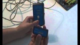 Тестируем кабель при помощи LAN-тестера.