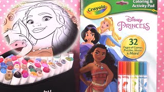 Princesse Disney Vaiana Coloriage Moana Coloring Book