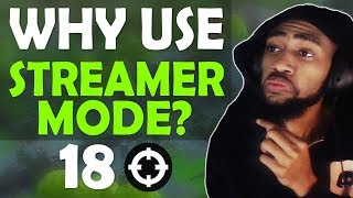 WHY USE STREAMER MODE? | FUNNY HIGH KILL GAME-(Fortnite Battle Royale)