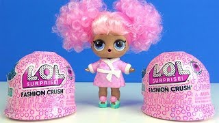 LOL Surprise Fashion Crush glibberige LOL Überraschungen Mode Kleidung extrem rare Puppe mit Perücke