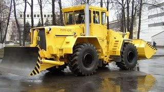 #1725. Тюнинг трактор Кировец с ковшом