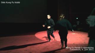 Oslo Kung Fu klubb på Kung Fu Panda 2-førpremiere