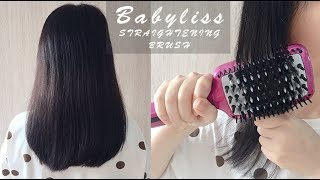 【小三美日】★整理頭髮0技巧，梳就對了!!!★Babyliss~鑽石級瞬效負離子直髮梳