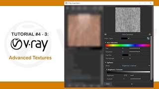 Vray For Sketchup #4/3 -  Advanced textures in vray for sketchup