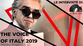 Morgan Intervista The Voice of Italy