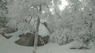 гора Малиновая (1152м) 3.03.2019г. часть 2 немного переделана!))))