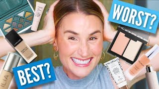 BEST + WORST CLEAN MAKEUP...LITERALLY EVERYTHING! | #CLEANROUTINE2019 6-Month Roundup