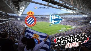 FM 2018| LA LIGA СЕЗОН 19/20 || 4 ТУР ЭСПАНЬОЛ - АЛАВЕС