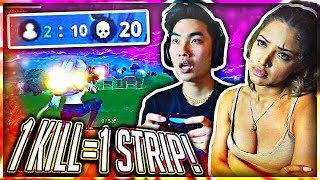 1 KILL = REMOVE 1 CLOTHING PIECE ( Mobile Fortnite Battle Royale ) #5