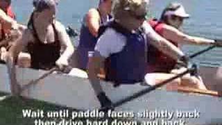 Dragonboat Technique: DragonMax Demonstrates Smooth Stroke