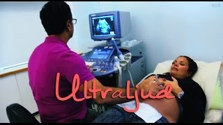 Går på ultraljud - Clara gravid v. 32
