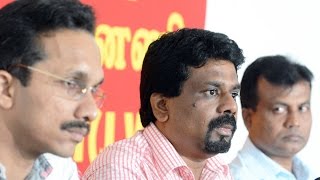 JVP Press Conference on 06.11.2014 Reg: Presidential Election
