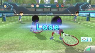 Wii Sports Club - Online Tennis