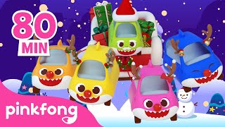 Dulce Navidad con Reno y Papá Noel | Canciones de Navidad para niños | Pinkfong Música Infantil