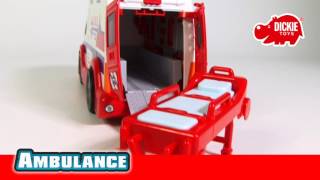 Dickie Toys - Ambulance action serie