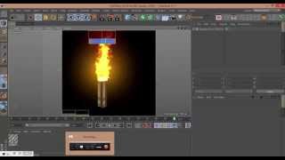 [CINEMA 4D - TUTORIAL] Realistic Fire / Simulation