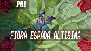 Nuevo Skin - Fiora Espada Creciente (Soaring Sword Fiora) 1350RP