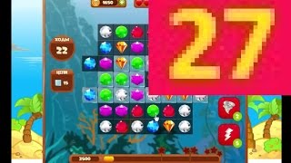 Игра "Сокровища Пиратов" 27 уровень (Как пройти на три звезды без бонусов)...